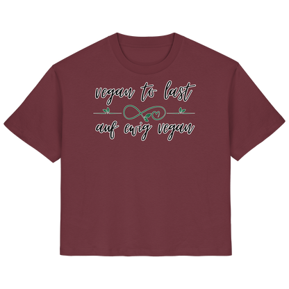 vegwear "vegan to last" - Damen T-Shirt, bio, vegan