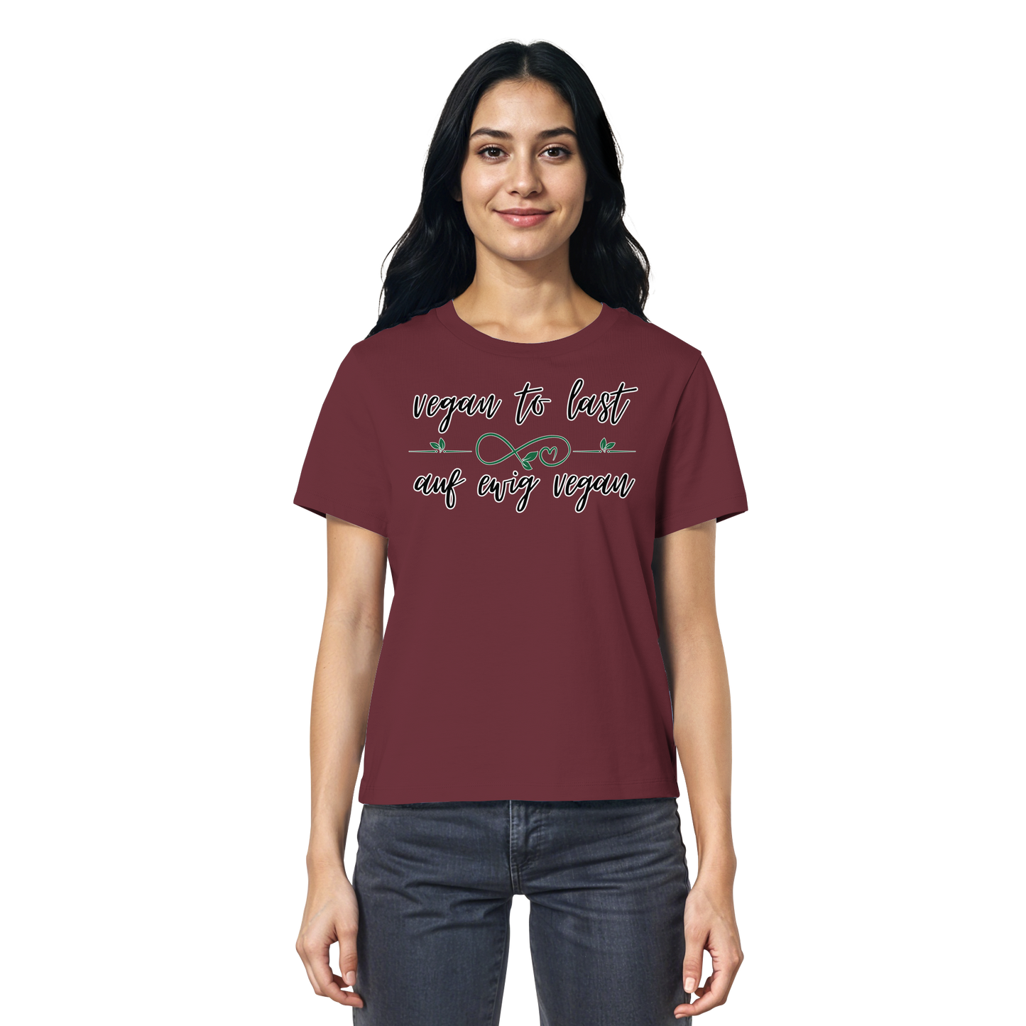 vegwear "vegan to last" - Damen T-Shirt, bio, vegan