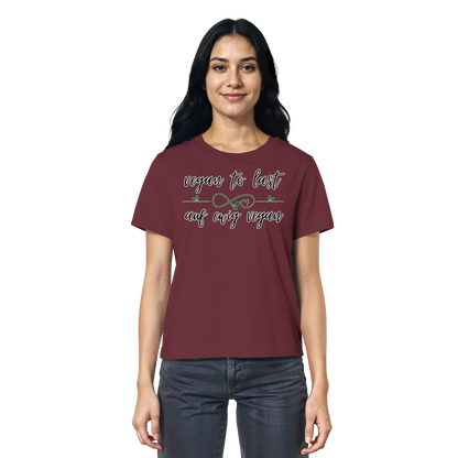 vegwear "vegan to last" - Damen T-Shirt, bio, vegan