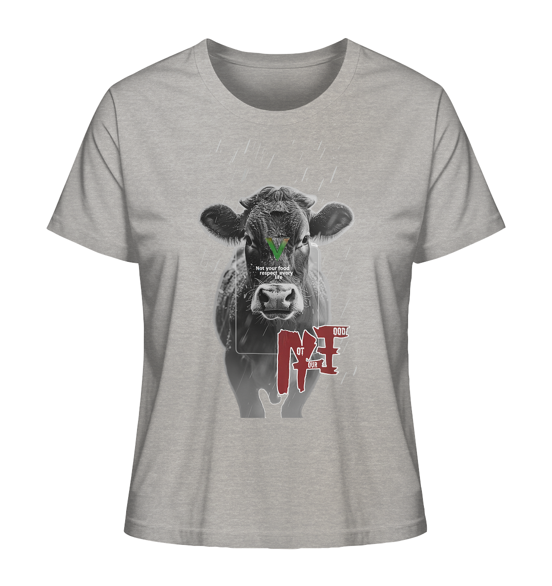 Motiv "not your food" - Damen Bio T-Shirt