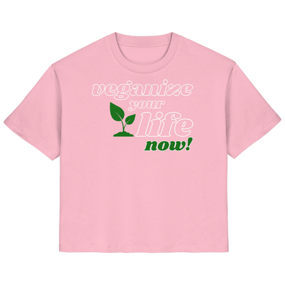 vegwear "veganize your life"  - Damen Shirt, bio, vegan, nachhaltig