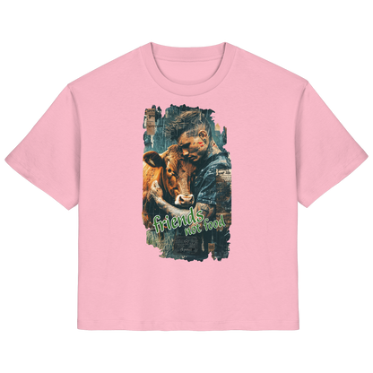 vegwear "friends not food" - Damen Bio T-Shirt, bio, fair
