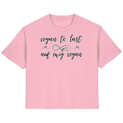 vegwear "vegan to last" - Damen T-Shirt, bio, vegan