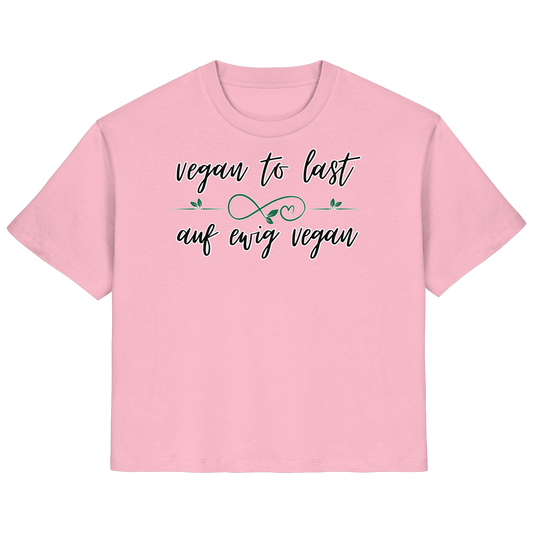 vegwear "vegan to last" - Damen T-Shirt, bio, vegan