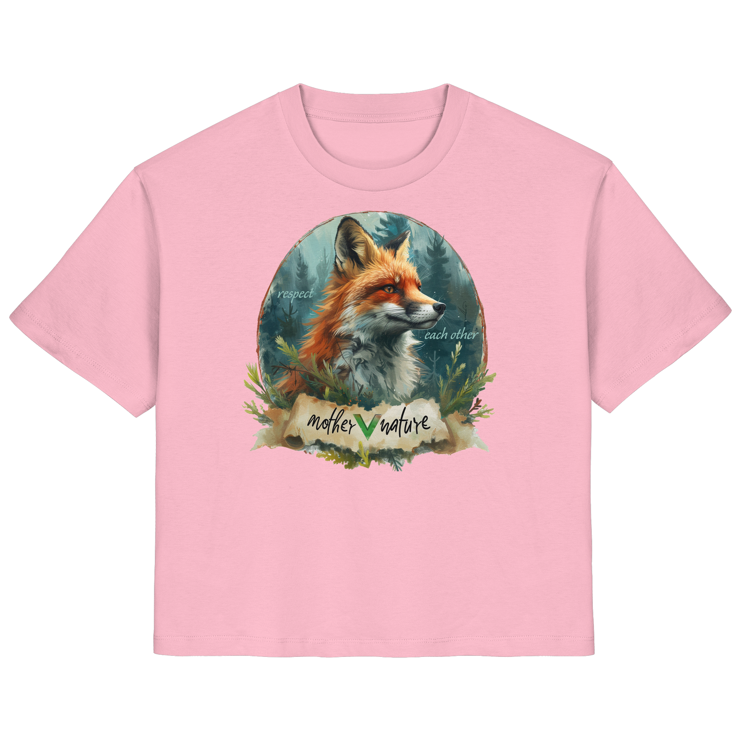 vegwear "respect each other" - Damen T-Shirt, vegan, bio