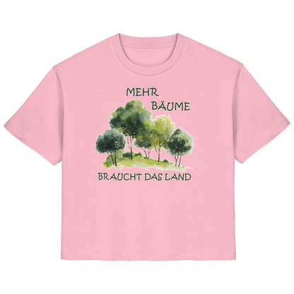 vegwear "mehr Bäume braucht das Land" - Damen Bio T-Shirt, vegan, fair, nachhaltig