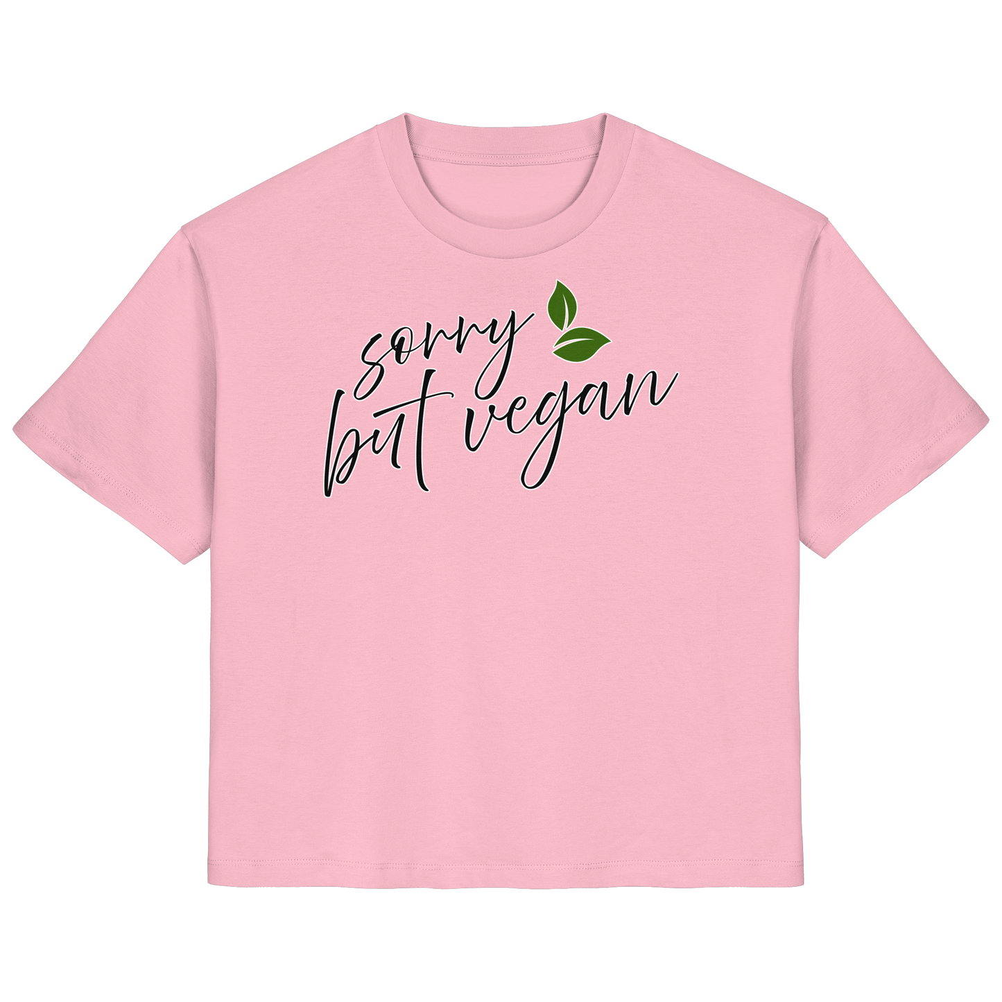 vegwear "sorry but vegan" - women's T-shirt, organic, vegan