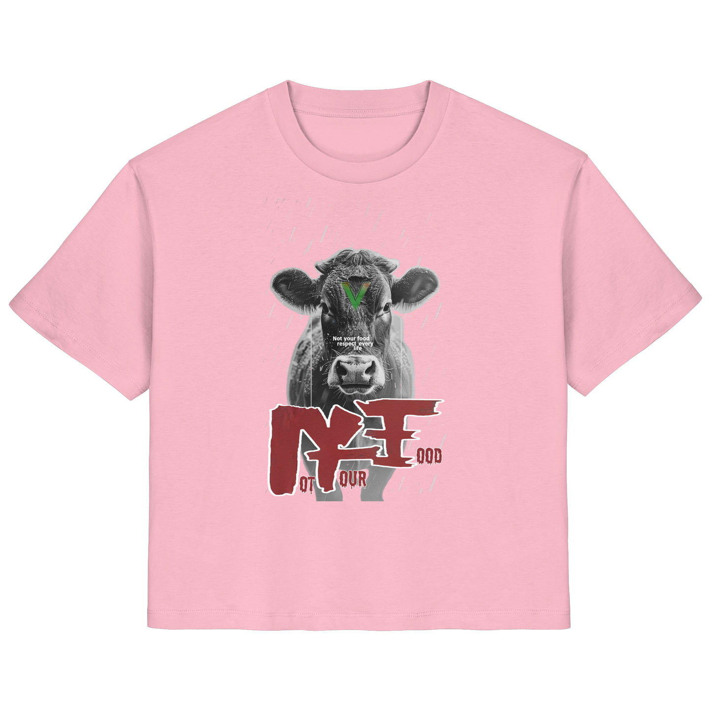 vegwear "not your food" - Damen Bio T-Shirt