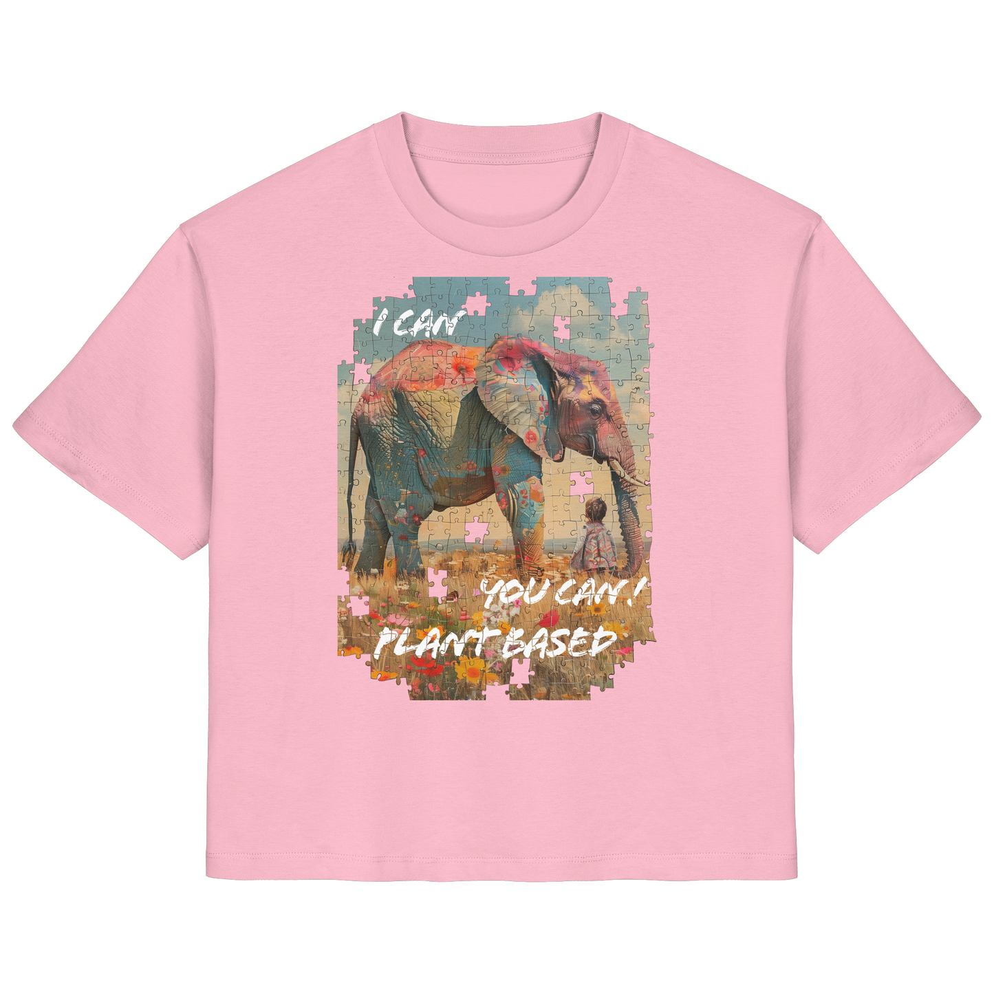 vegwear "I can you can"- Damen T-Shirt, bio, vegan