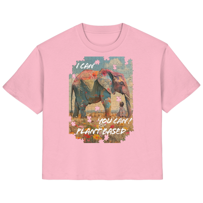 vegwear "I can you can"- Damen T-Shirt, bio, vegan