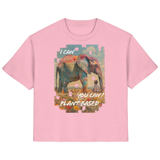 vegwear "I can you can"- Damen T-Shirt, bio, vegan