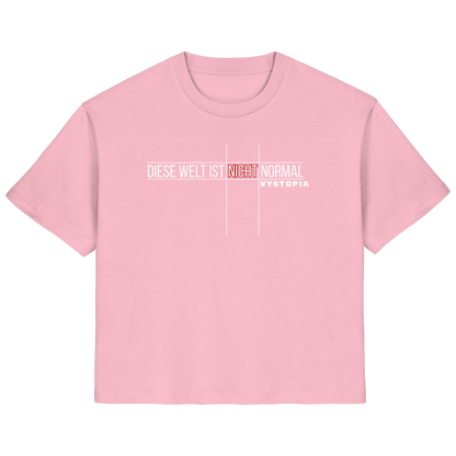 vegwear "Diese Welt ist nicht normal" - Damen Bio T-Shirt