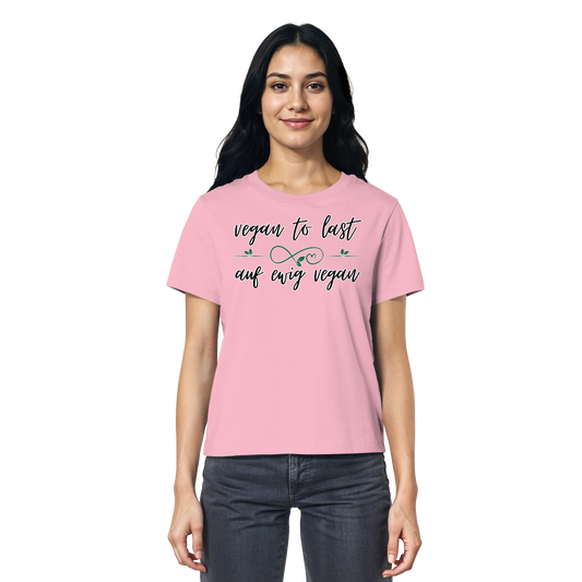vegwear "vegan to last" - Damen T-Shirt, bio, vegan