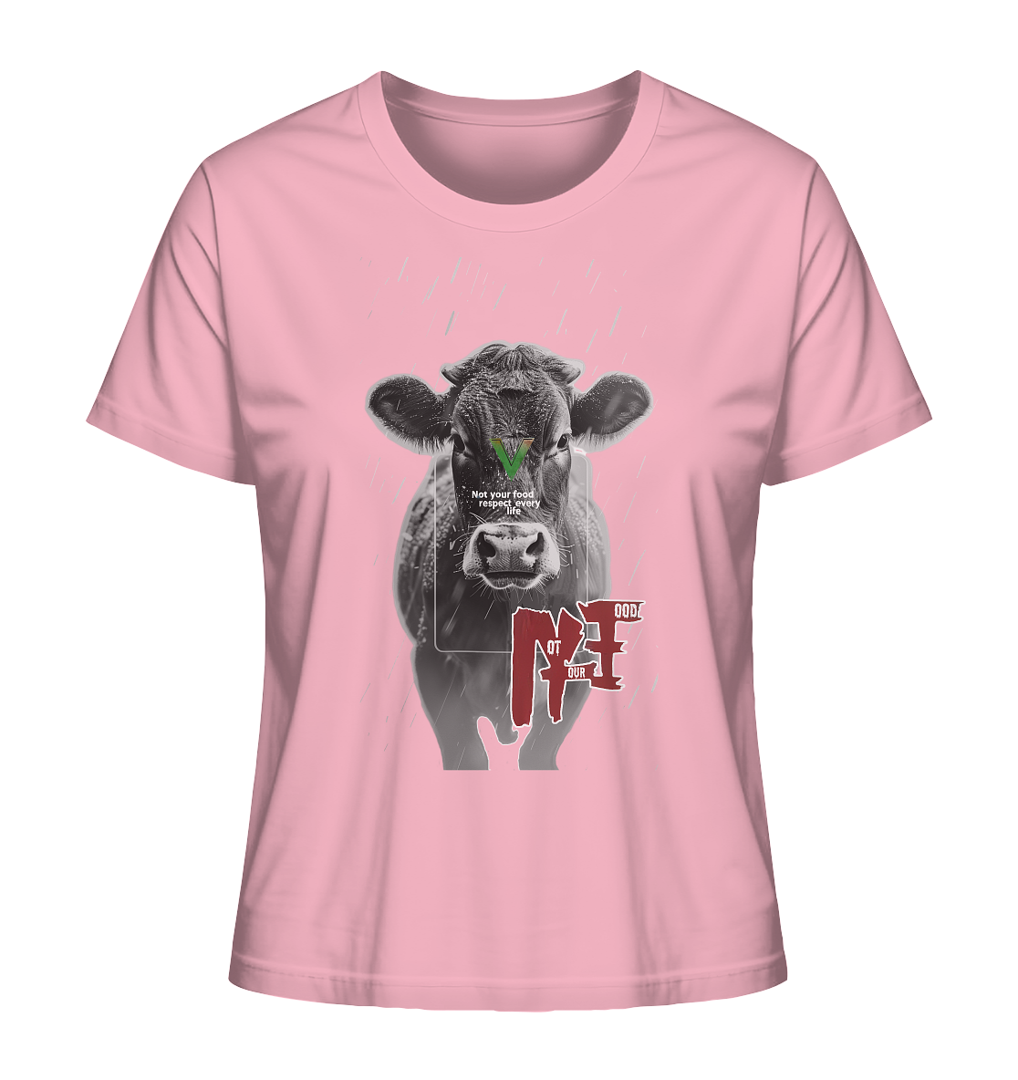 Motiv "not your food" - Damen Bio T-Shirt