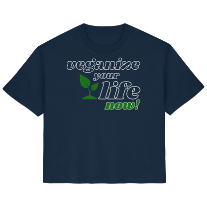 vegwear "veganize your life"  - Damen Shirt, bio, vegan, nachhaltig
