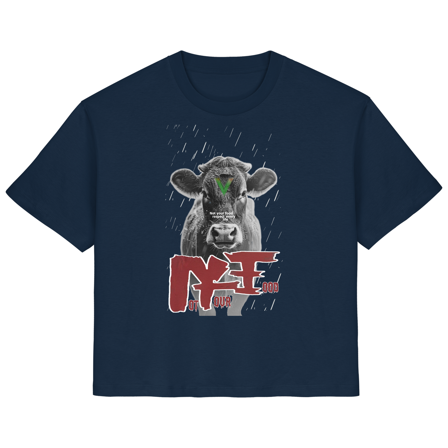 vegwear "not your food" - Damen Bio T-Shirt