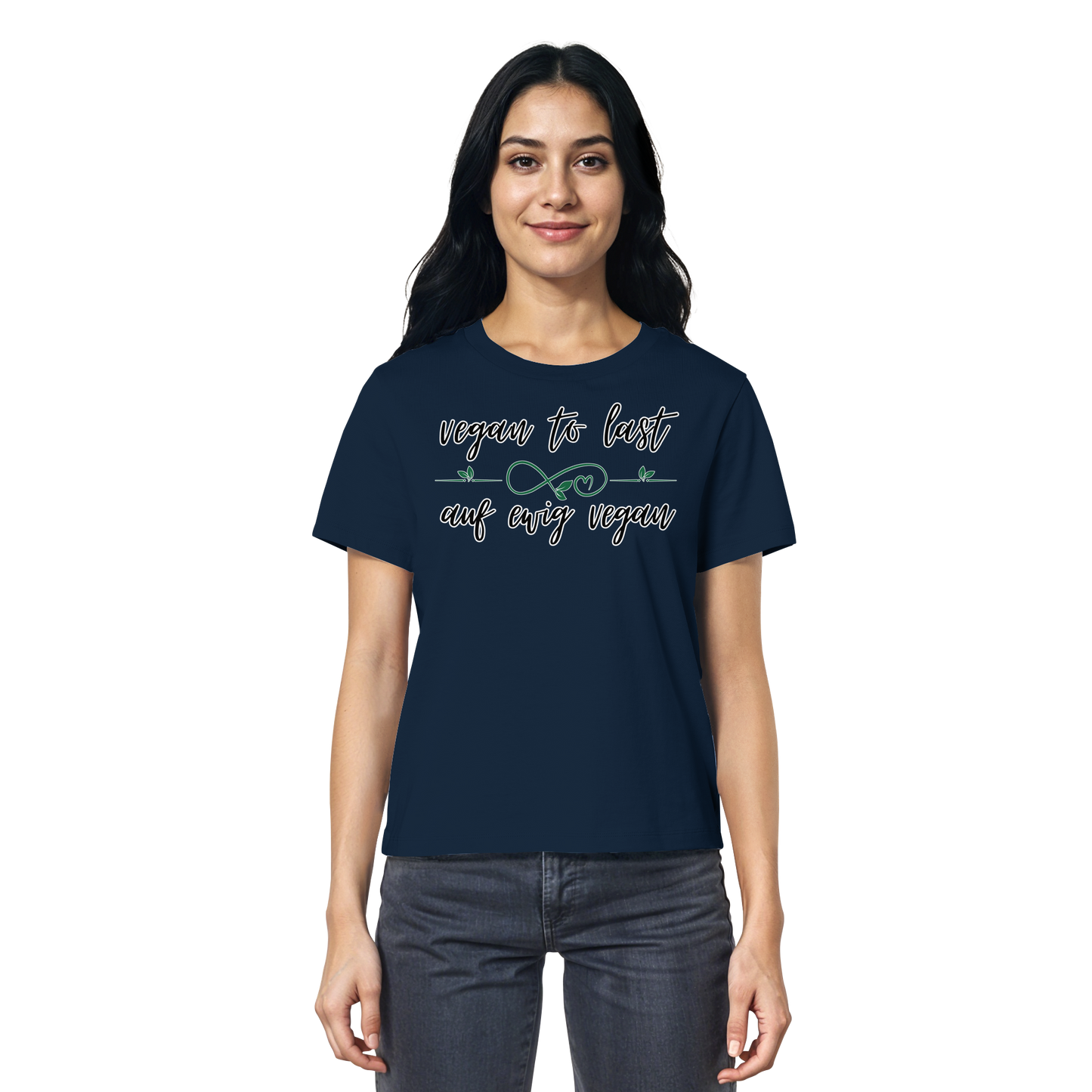 vegwear "vegan to last" - Damen T-Shirt, bio, vegan