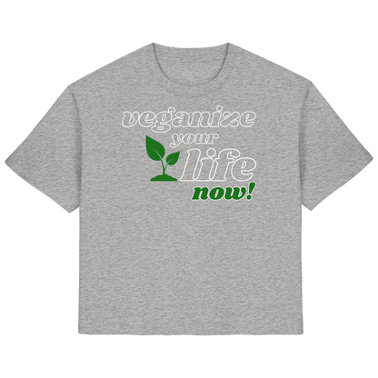 vegwear "veganize your life"  - Damen Shirt, bio, vegan, nachhaltig