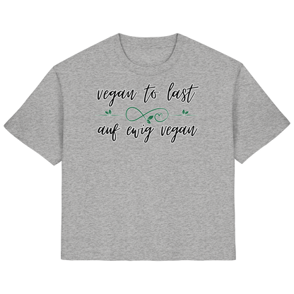 vegwear "vegan to last" - Damen T-Shirt, bio, vegan