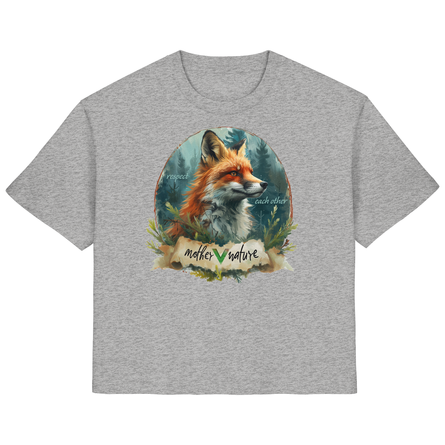 vegwear "respect each other" - Damen T-Shirt, vegan, bio