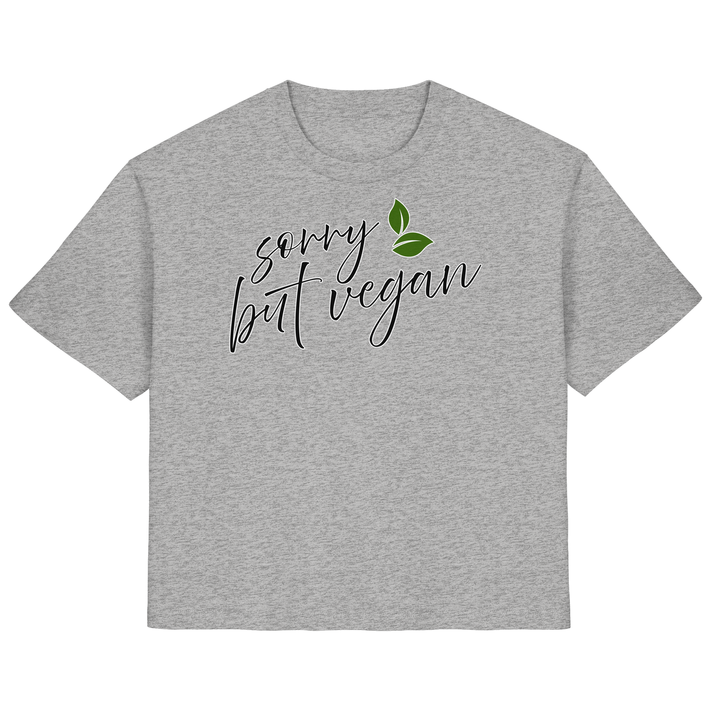 vegwear "sorry but vegan" - women's T-shirt, organic, vegan