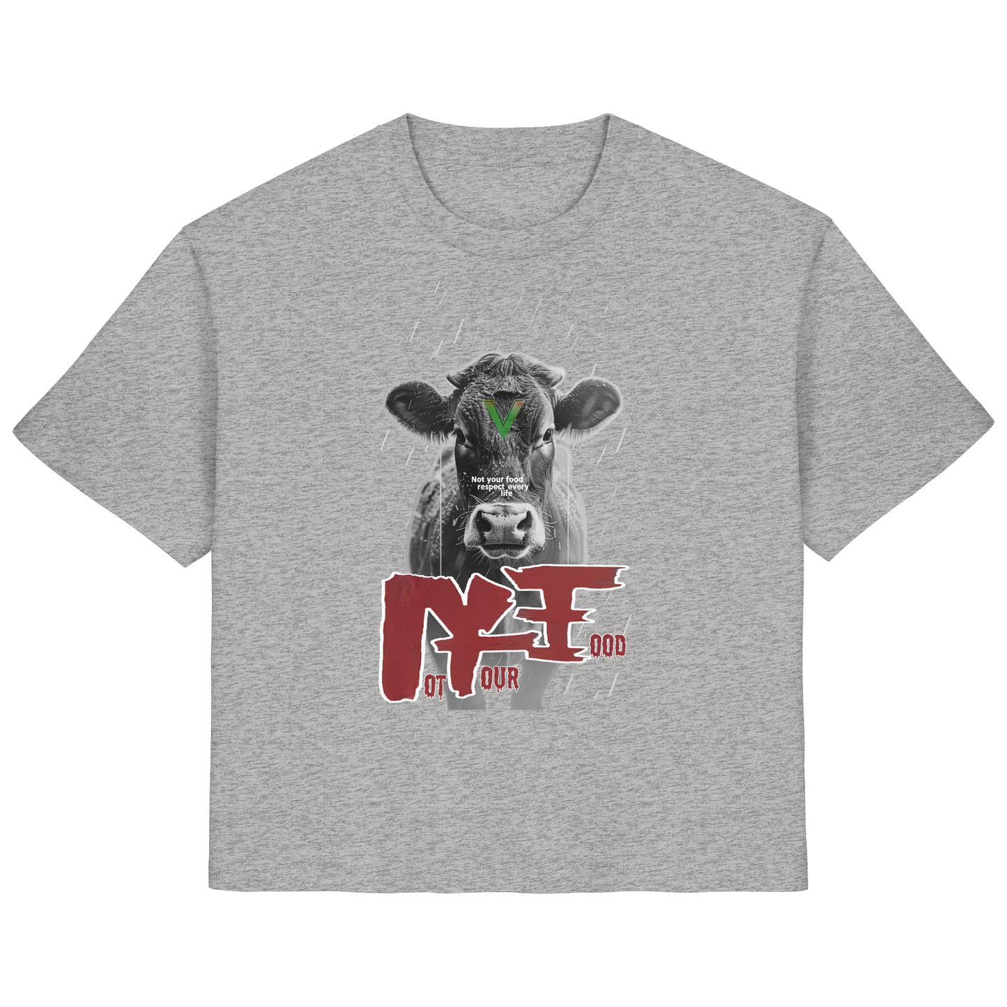 vegwear "not your food" - Damen Bio T-Shirt