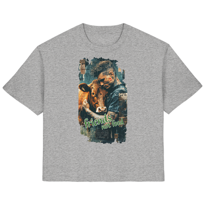 vegwear "friends not food" - Damen Bio T-Shirt, bio, fair