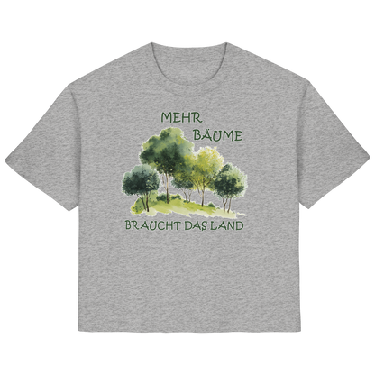 vegwear "mehr Bäume braucht das Land" - Damen Bio T-Shirt, vegan, fair, nachhaltig