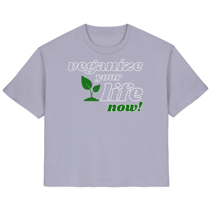 vegwear "veganize your life"  - Damen Shirt, bio, vegan, nachhaltig