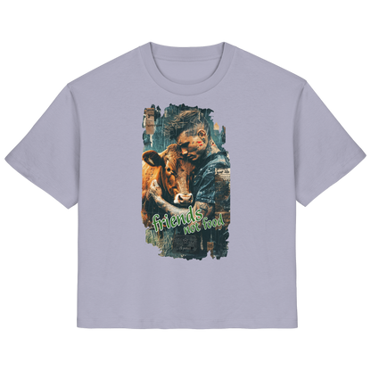 vegwear "friends not food" - Damen Bio T-Shirt, bio, fair