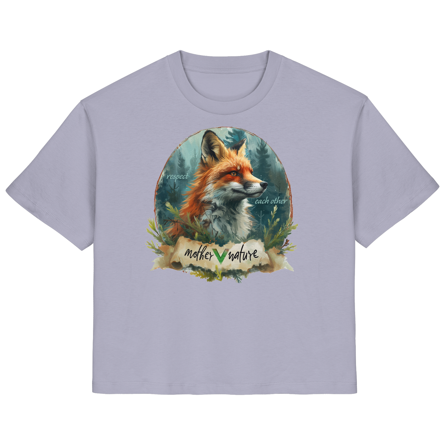 vegwear "respect each other" - Damen T-Shirt, vegan, bio