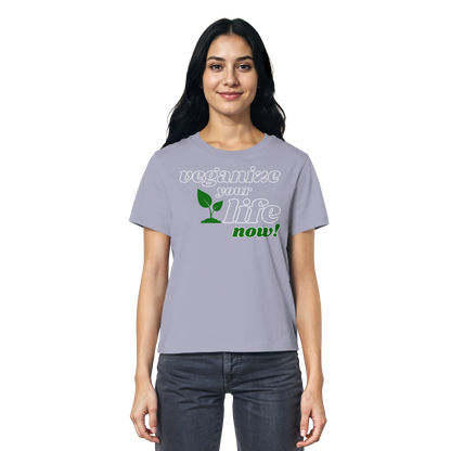 vegwear "veganize your life"  - Damen Shirt, bio, vegan, nachhaltig