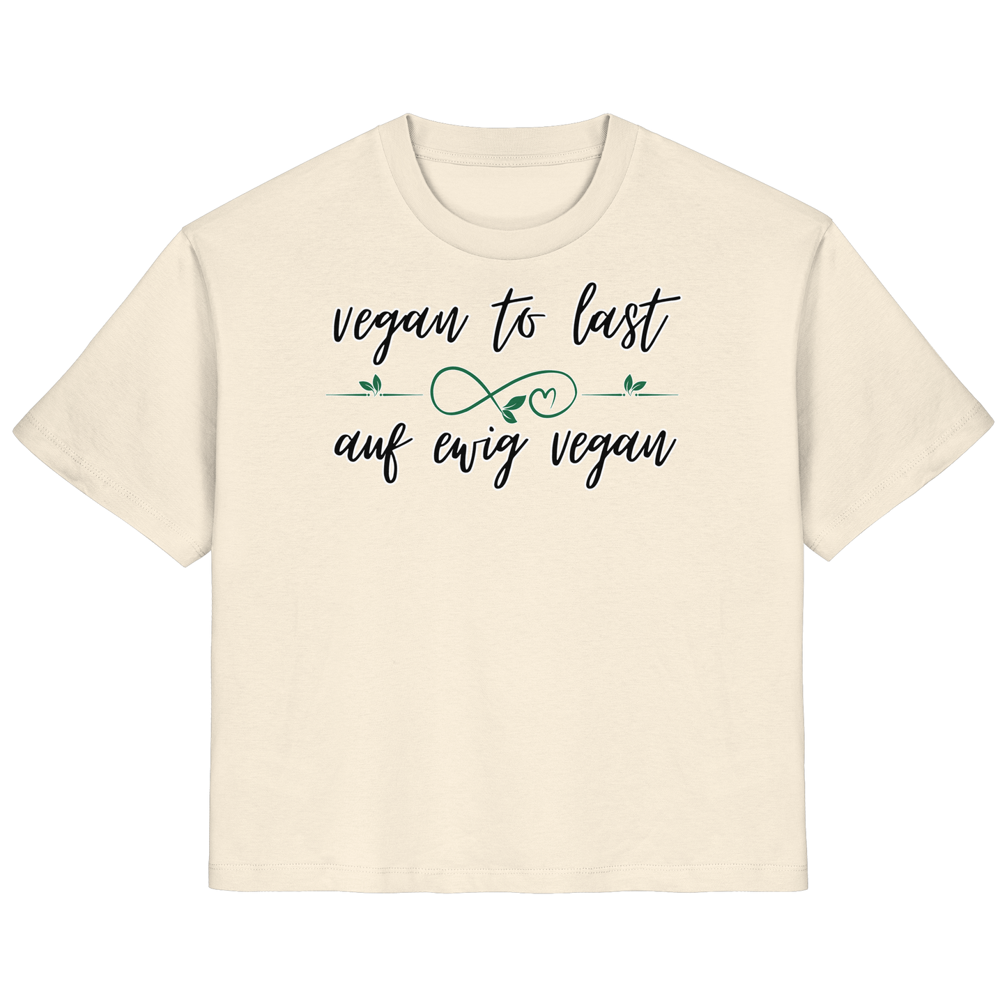 vegwear "vegan to last" - Damen T-Shirt, bio, vegan