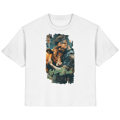 vegwear "friends not food" - Damen Bio T-Shirt, bio, fair
