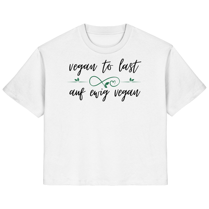 vegwear "vegan to last" - Damen T-Shirt, bio, vegan