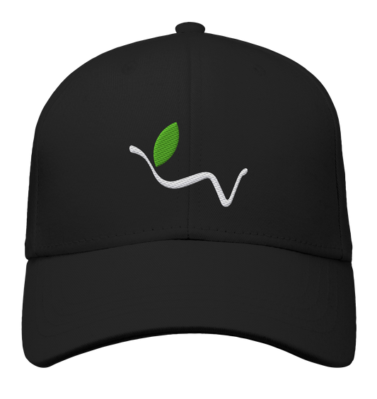Motiv "vegwear Logo weiß" - Bio Baseball Cap
