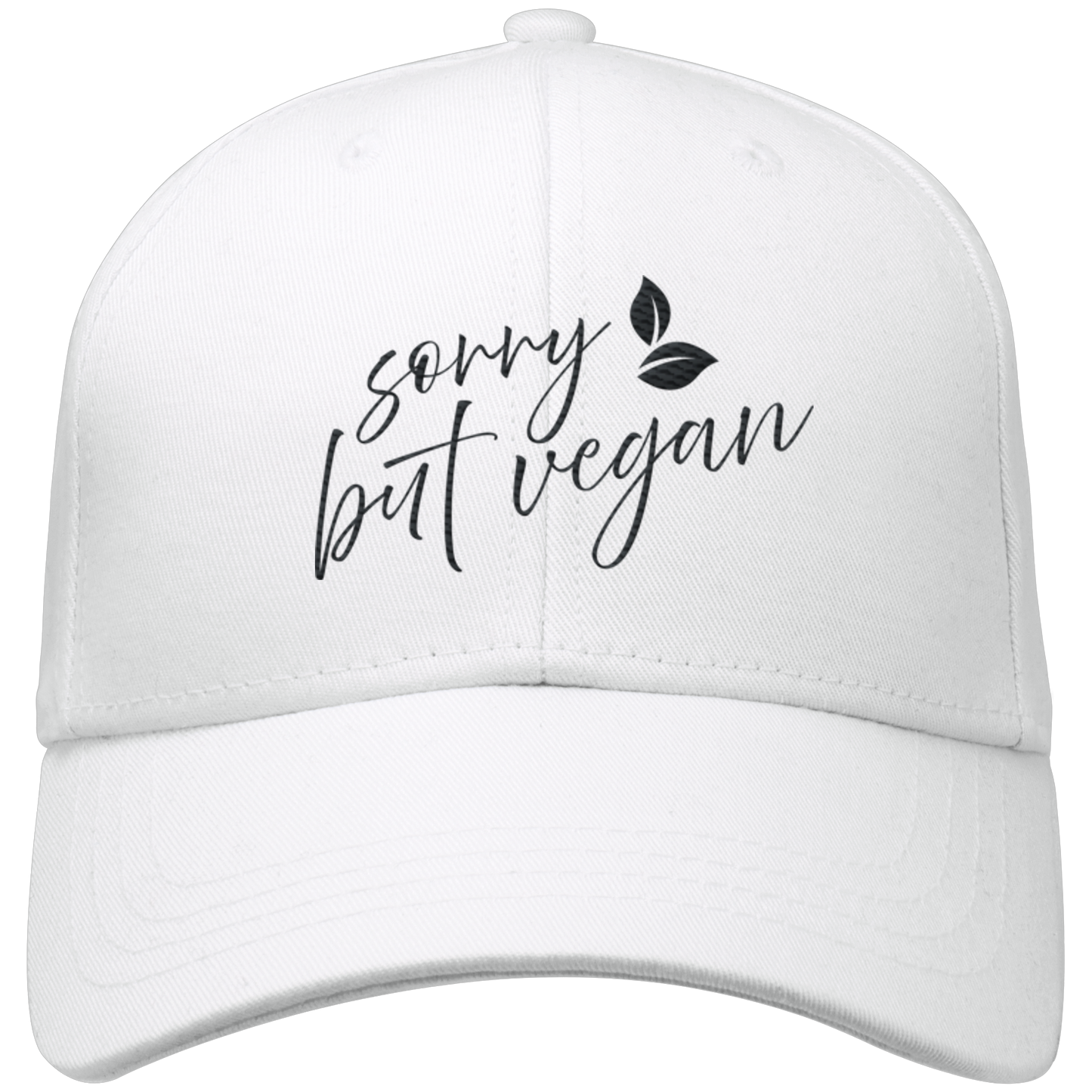 vegwear "sorry but vegan" - organic baseball cap