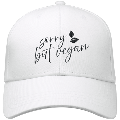 vegwear "sorry but vegan" - organic baseball cap