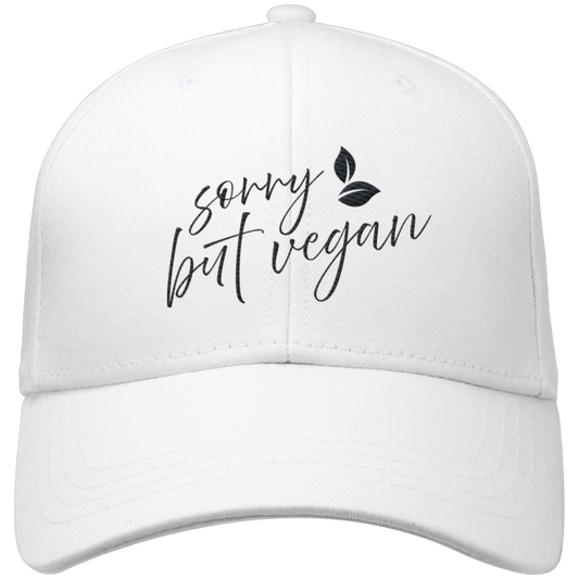 vegwear "sorry but vegan" - organic baseball cap
