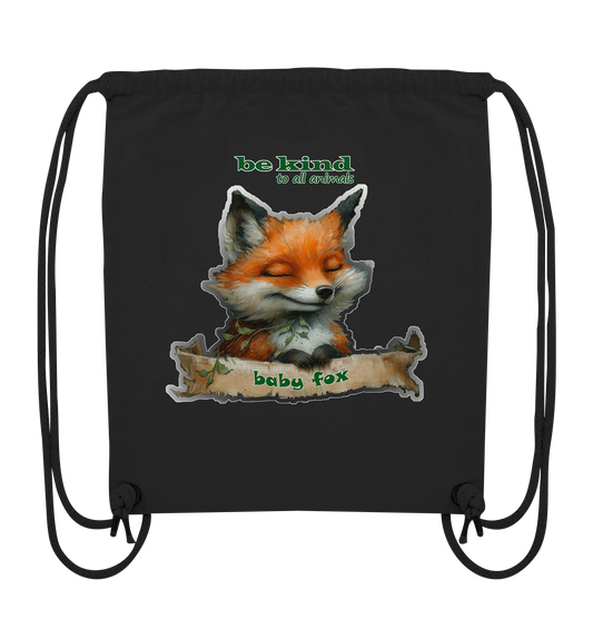 Motiv "Baby Fox" - Kinder Sportbeutel