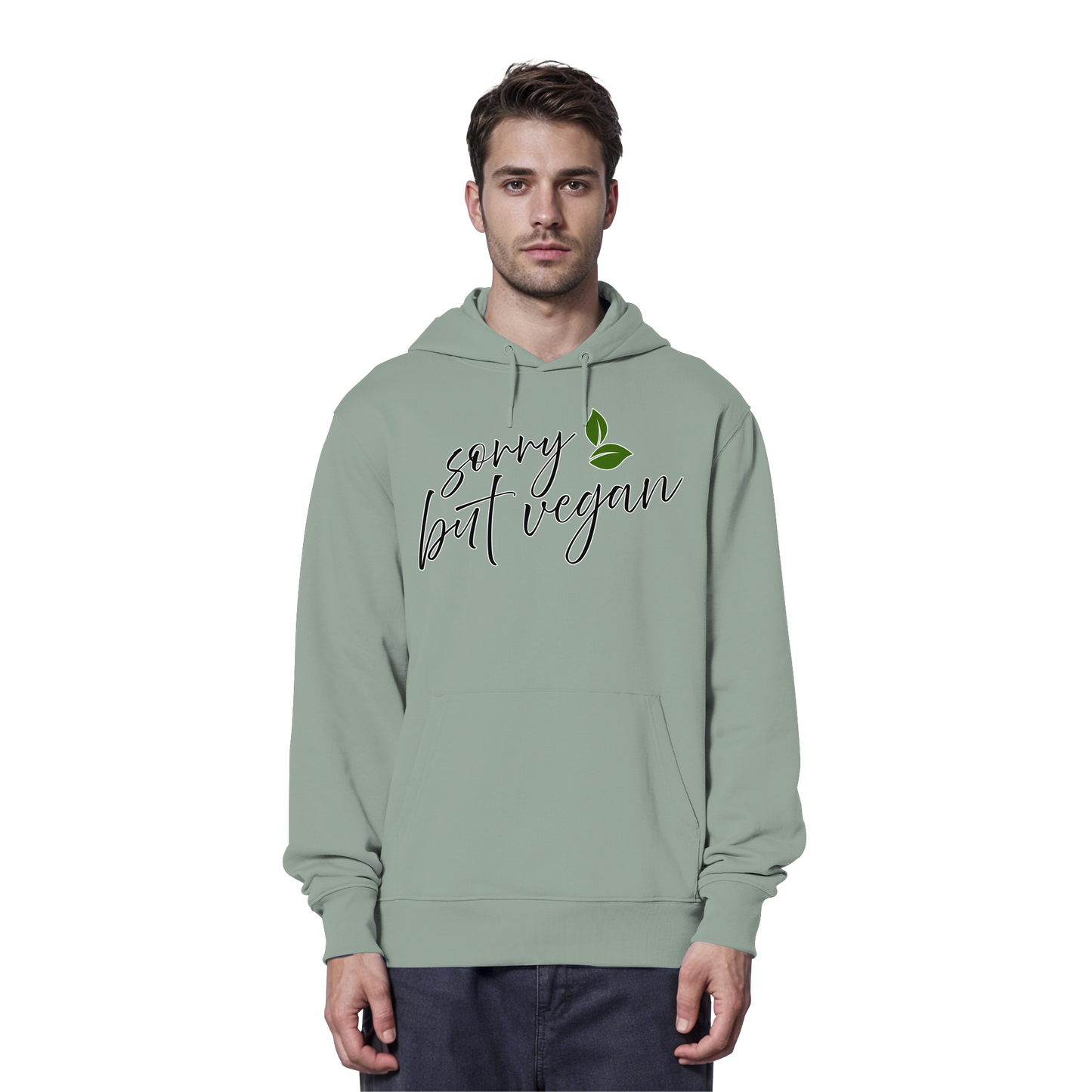 vegwear "sorry but vegan" - unisex hoodie / hoodie, organic, vegan