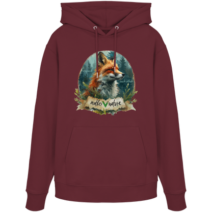 vegwear" respect each other" - unisex Hoodie / Kapuzenpulli, vegan, bio