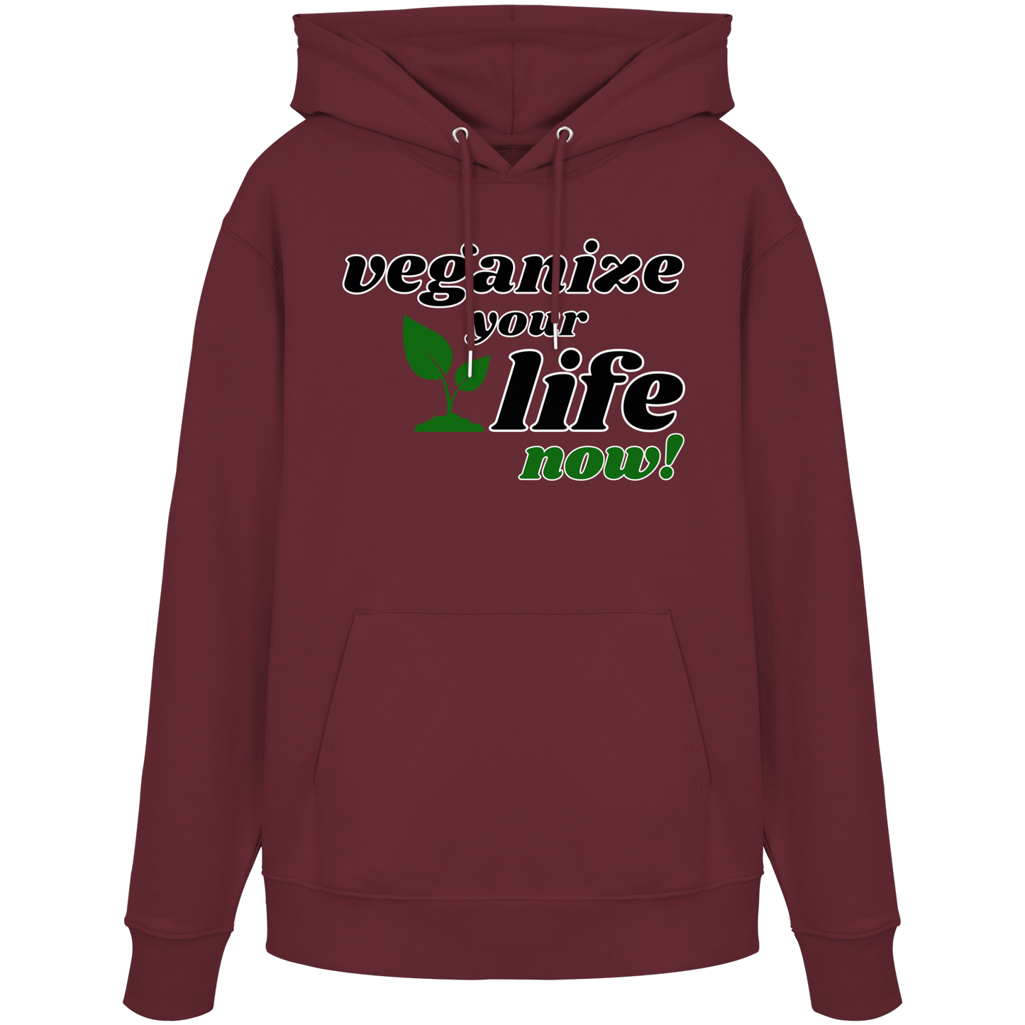 Unisex Bio Hoodie: 'veganize your life' Hoodie | vegwear
