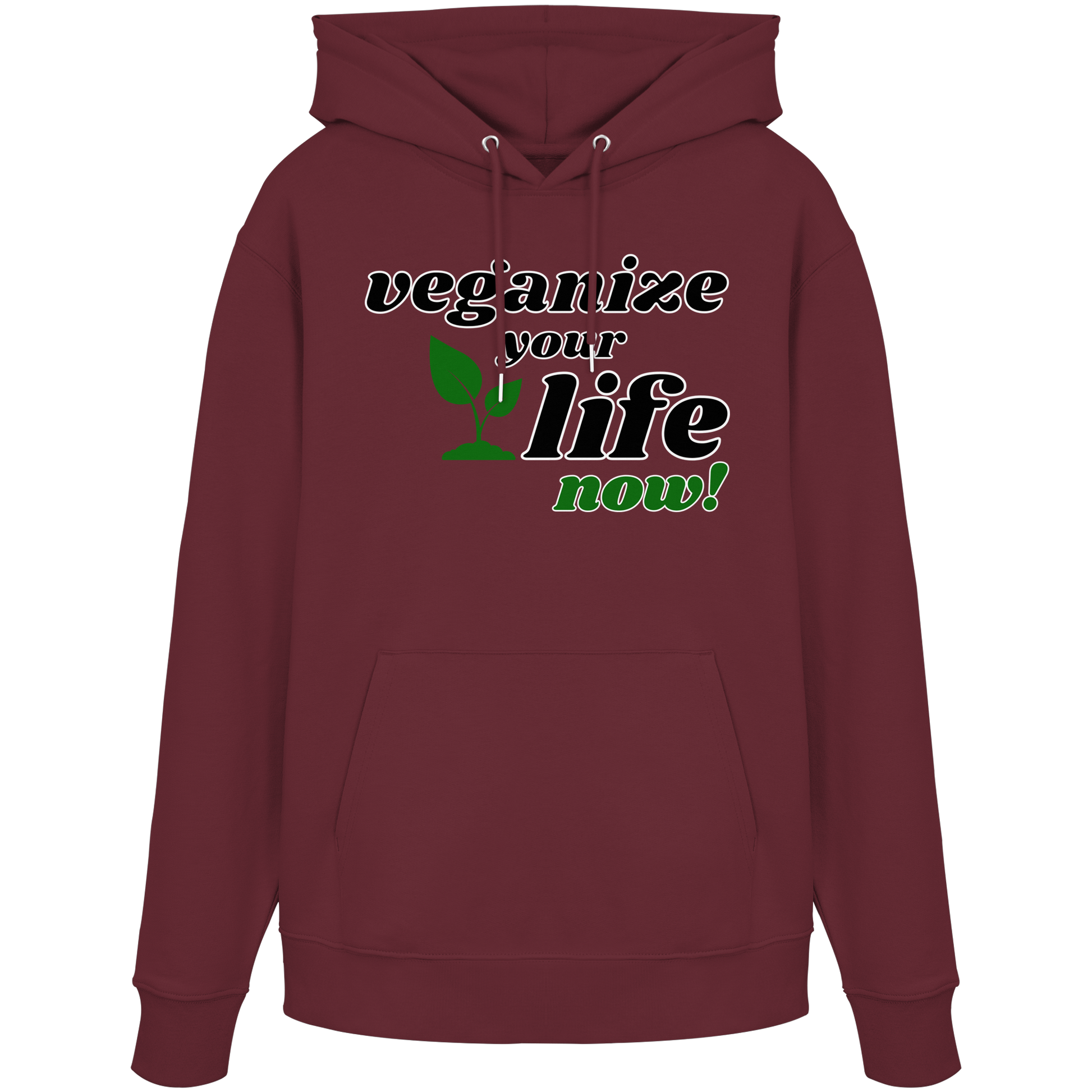 Unisex Bio Hoodie: 'veganize your life' Hoodie | vegwear