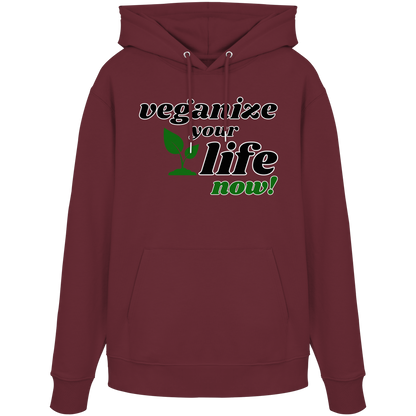 Unisex Bio Hoodie: 'veganize your life' Hoodie | vegwear