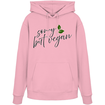 vegwear "sorry but vegan" - unisex hoodie / hoodie, organic, vegan