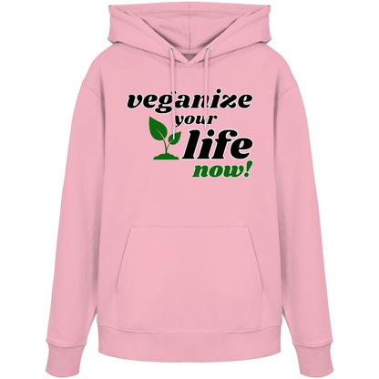 Unisex Bio Hoodie: 'veganize your life' Hoodie | vegwear