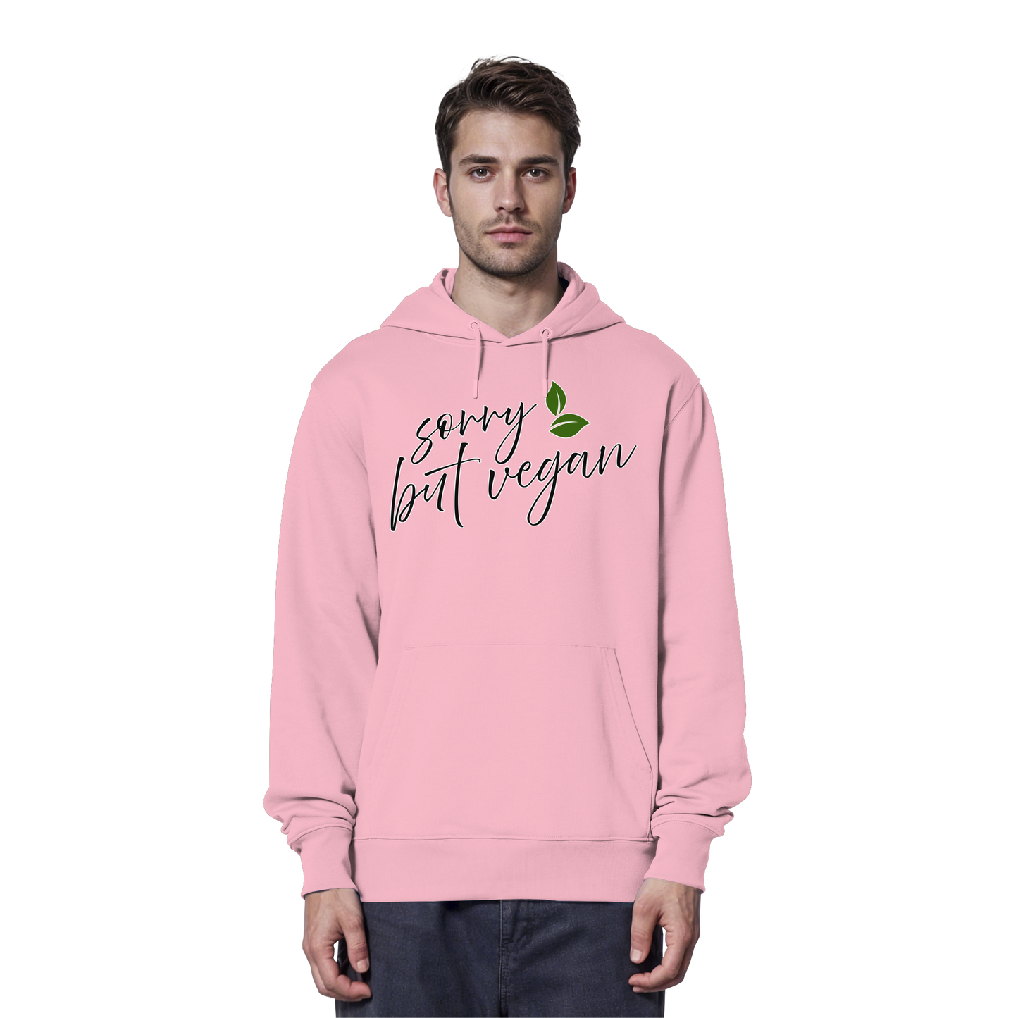 vegwear "sorry but vegan" - unisex hoodie / hoodie, organic, vegan