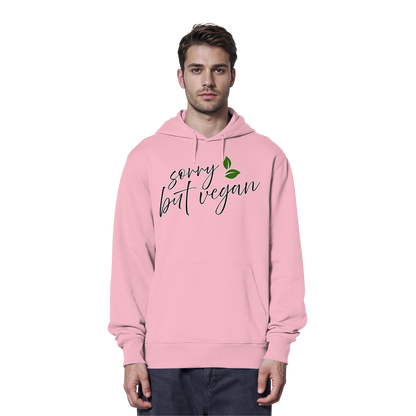 vegwear "sorry but vegan" - unisex hoodie / hoodie, organic, vegan