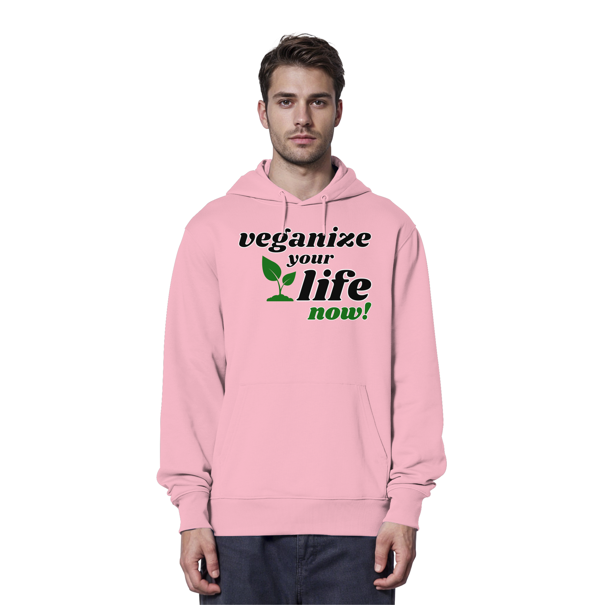 Unisex Bio Hoodie: 'veganize your life' Hoodie | vegwear
